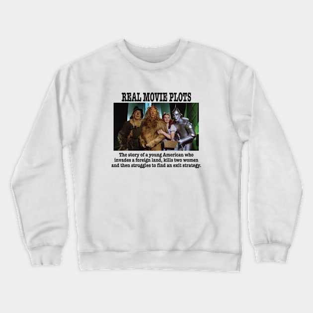 WIZARD OF OZ FAN ART!! Crewneck Sweatshirt by cartoonistguy